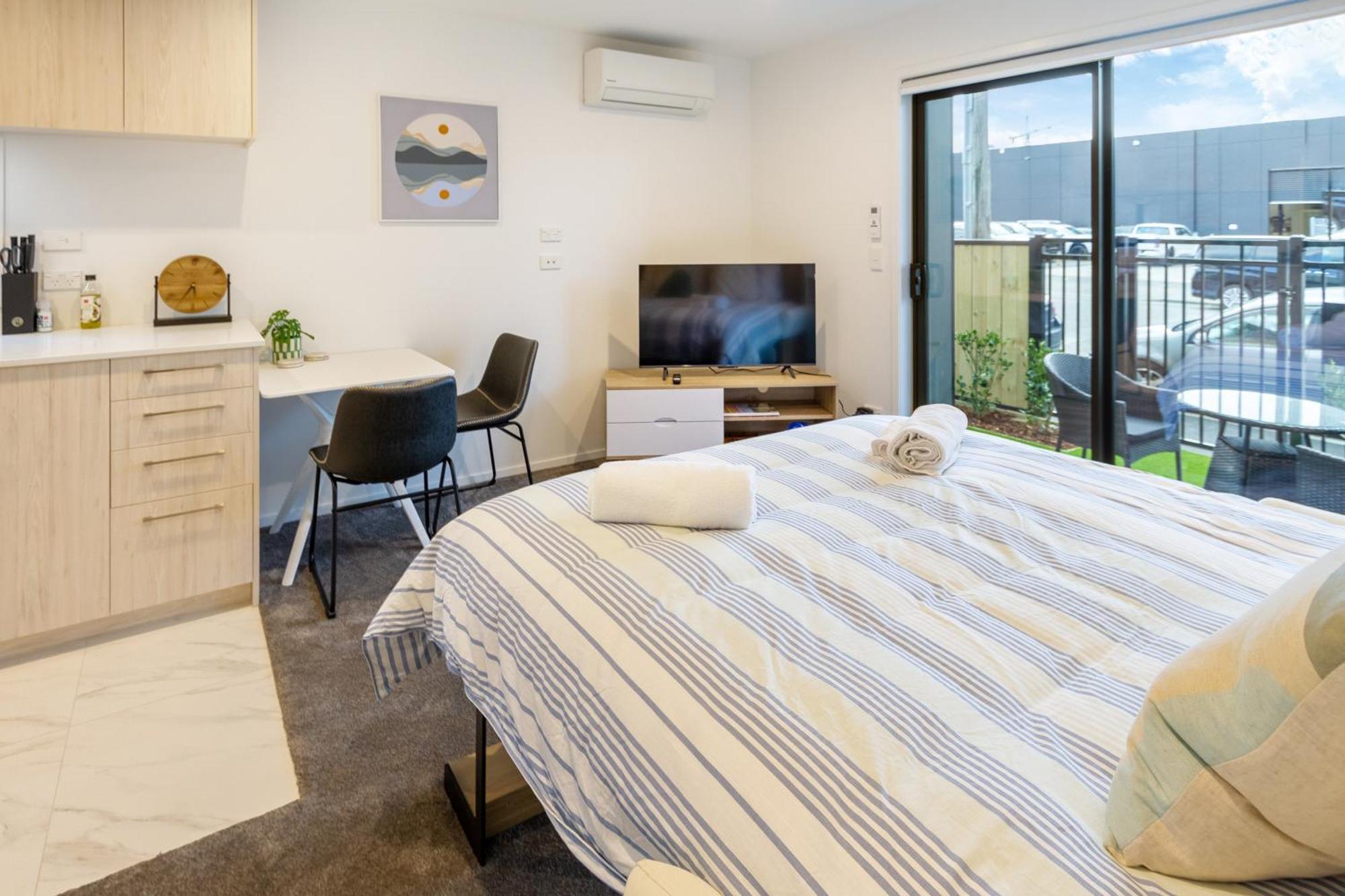Chic Studio In The Heart Of 基督城 外观 照片